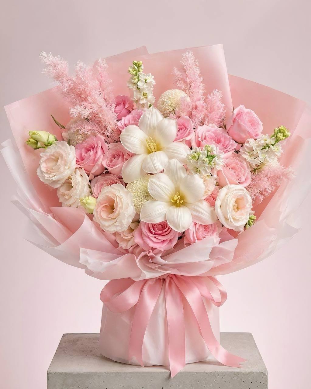 Powder Pink Elegance - View 1